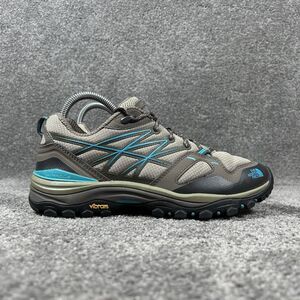 The North Face Hedgehog Fastpack GTX Women's Sz 8 Gray Blue Hiking Shoes Used